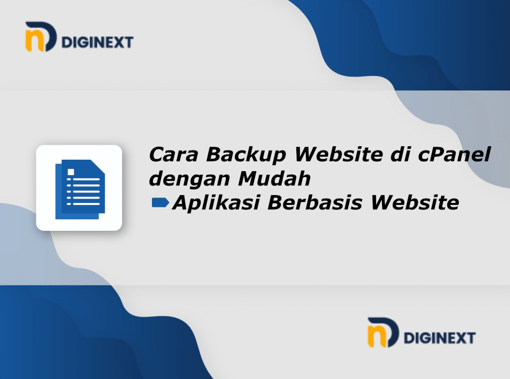 Cara Backup Website di cPanel